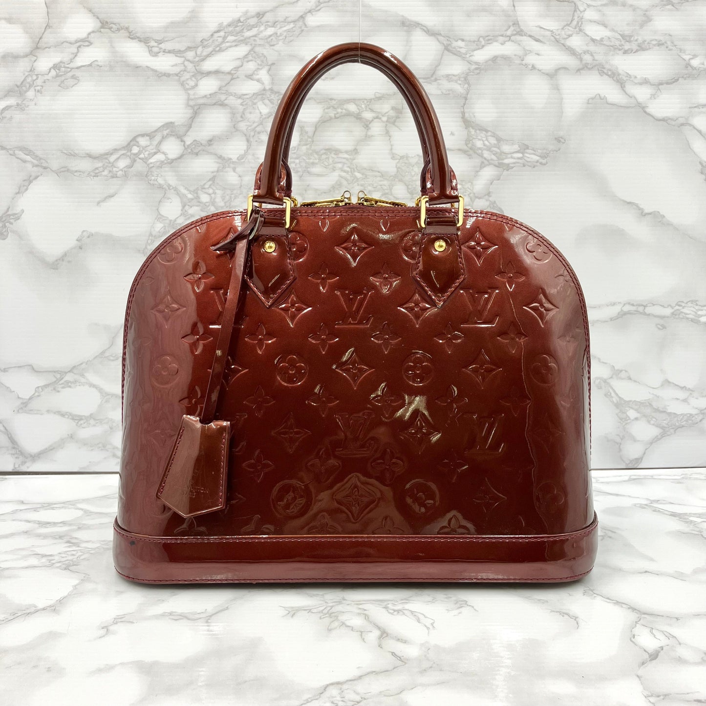 LOUIS VUITTON Vernis Alma PM