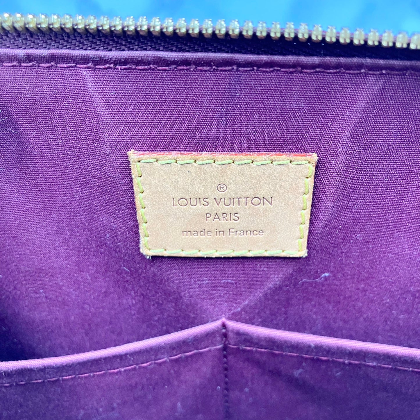 LOUIS VUITTON Vernis Alma PM