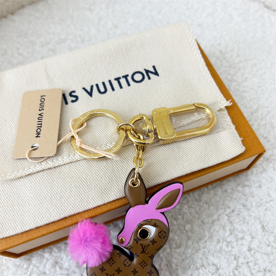 LV Cles Deer Charm / Key Ring
