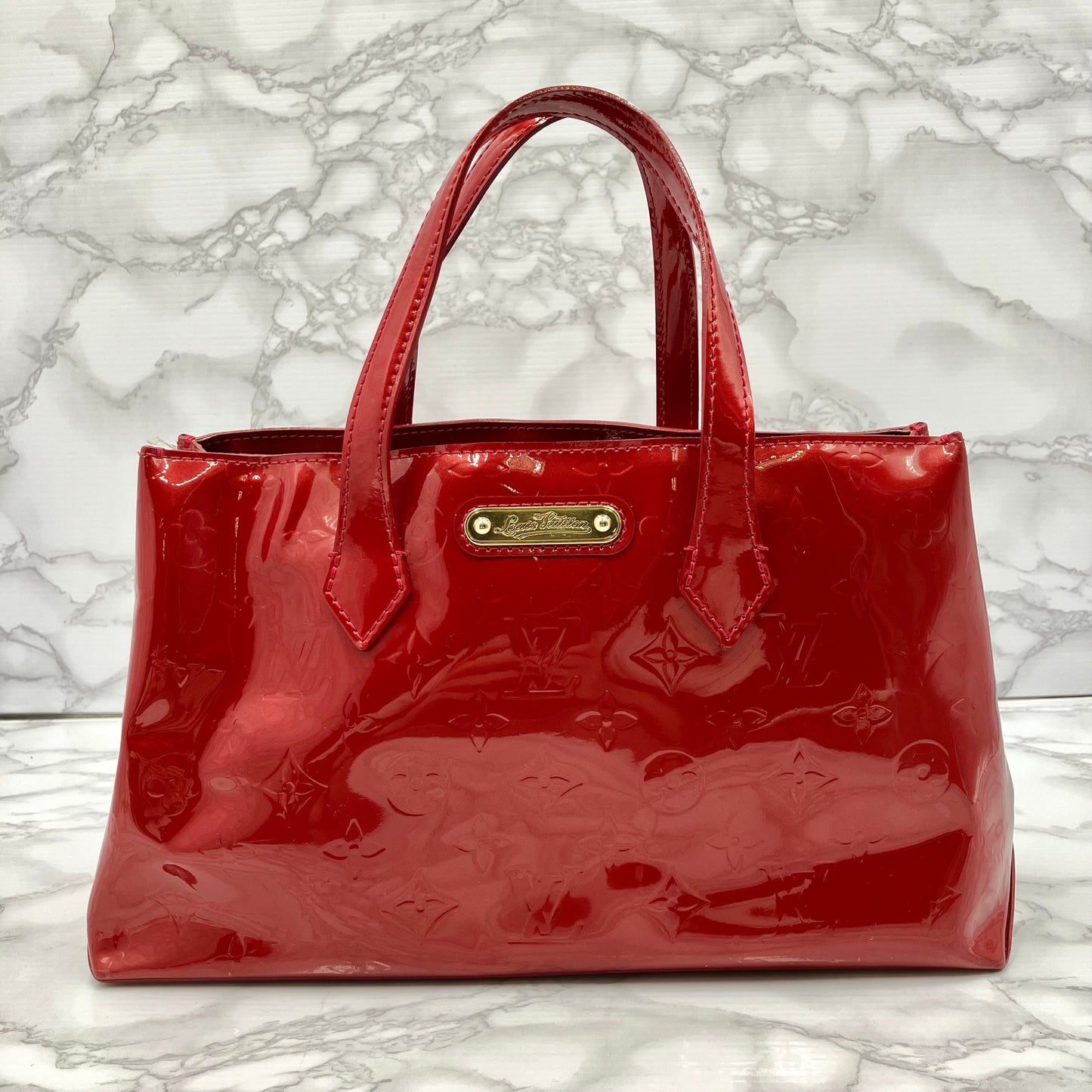 LOUIS VUITTON Vernis Wilshire PM