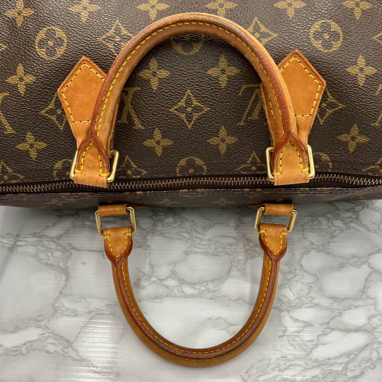 LOUIS VUITTON Monogram Speedy 35