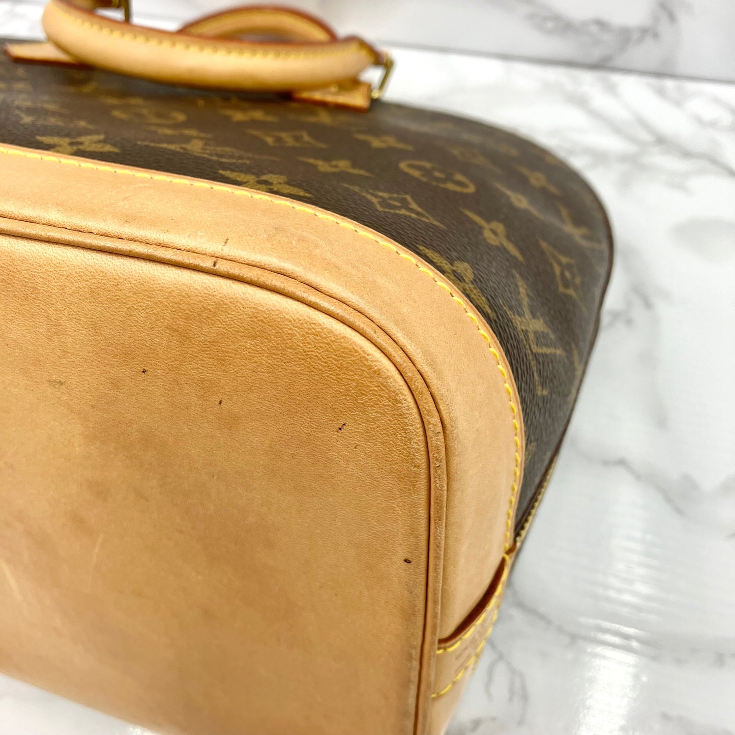 LOUIS VUITTON Monogram Alma PM