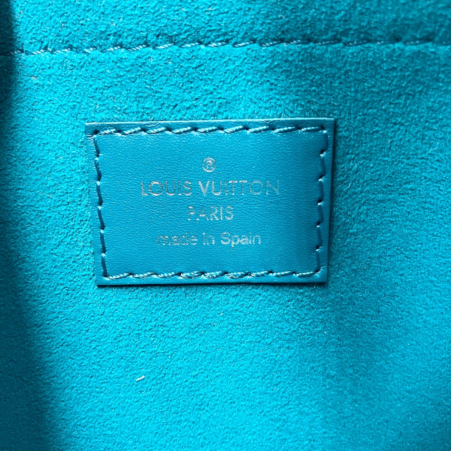 LOUIS VUITTON Epi Neverfull MM Pouch