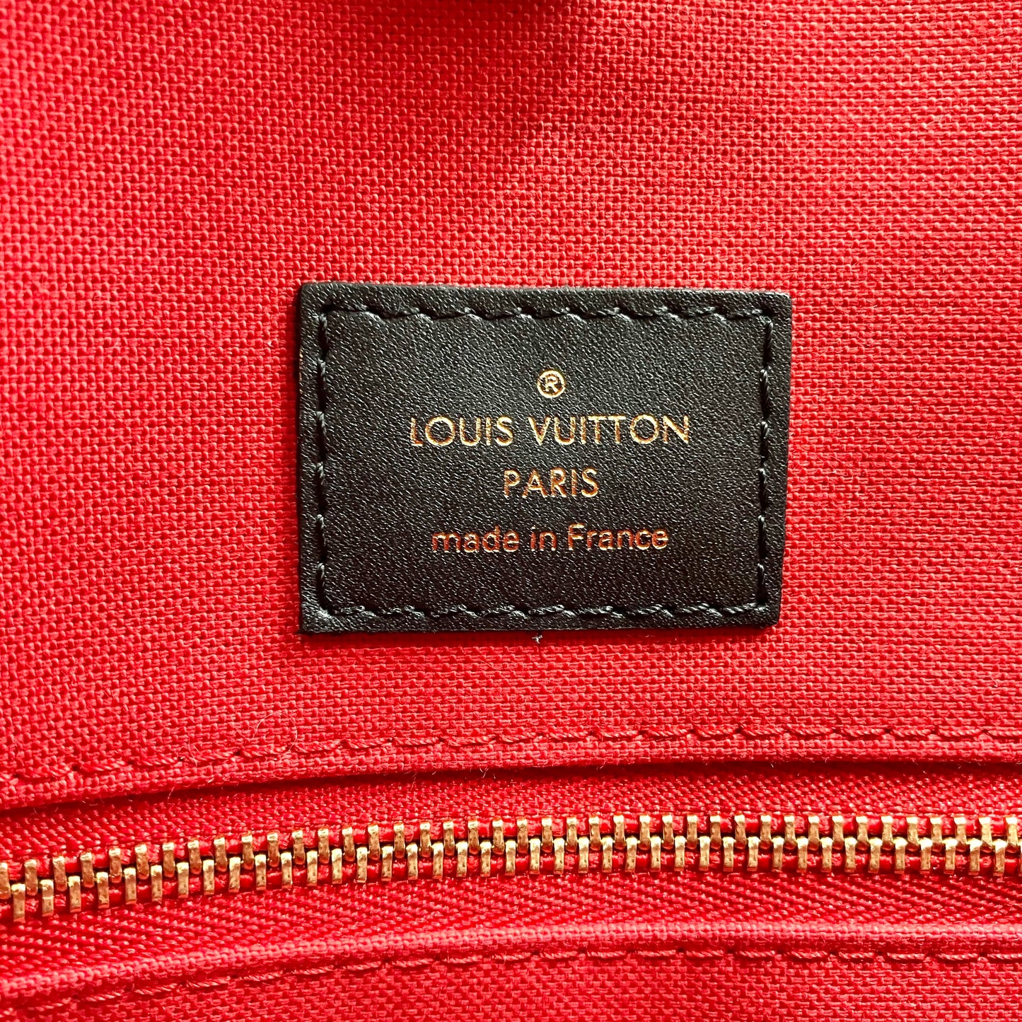 LOUIS VUITTON Monogram Giant Reverse On The Go MM