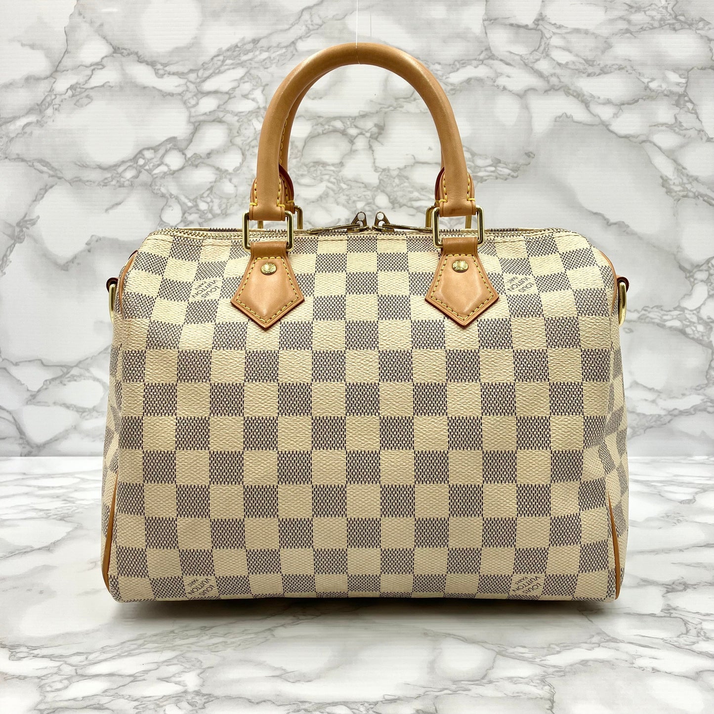 LOUIS VUITTON Azur Speedy 25 Bandouliere