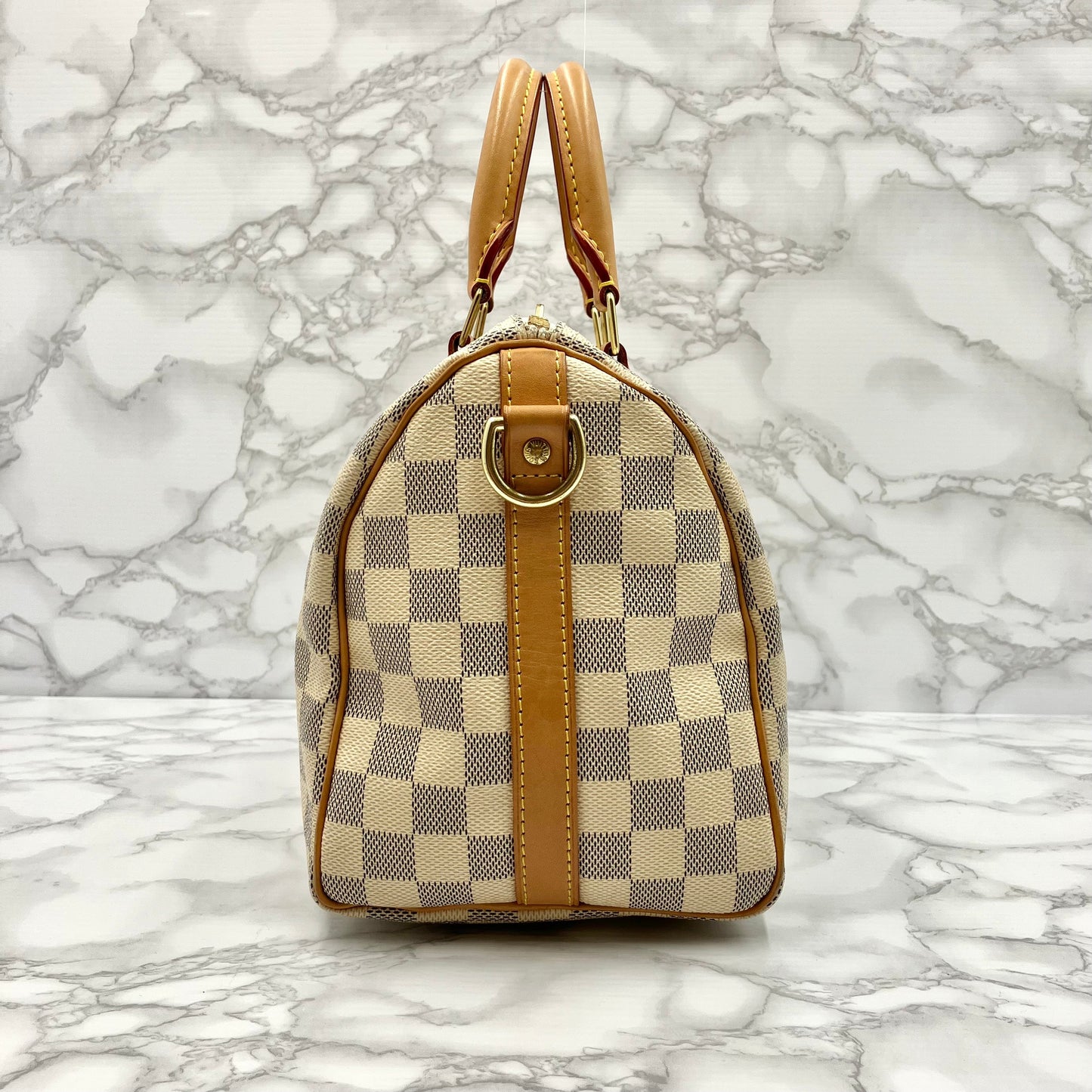 LOUIS VUITTON Azur Speedy 25 Bandouliere