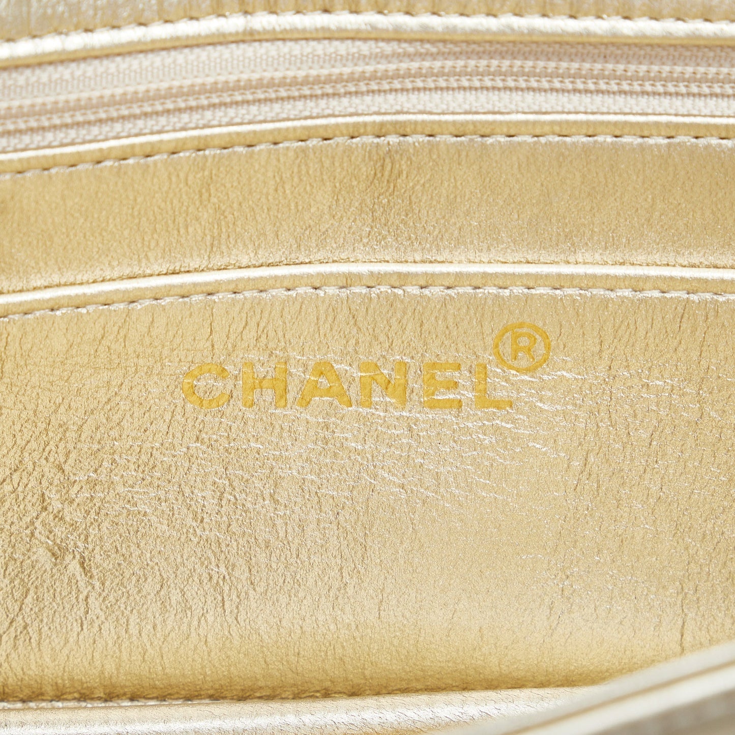 CHANEL CC Leather Clutch Bag