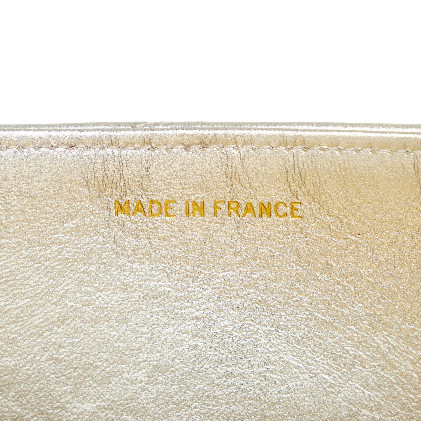 CHANEL CC Leather Clutch Bag