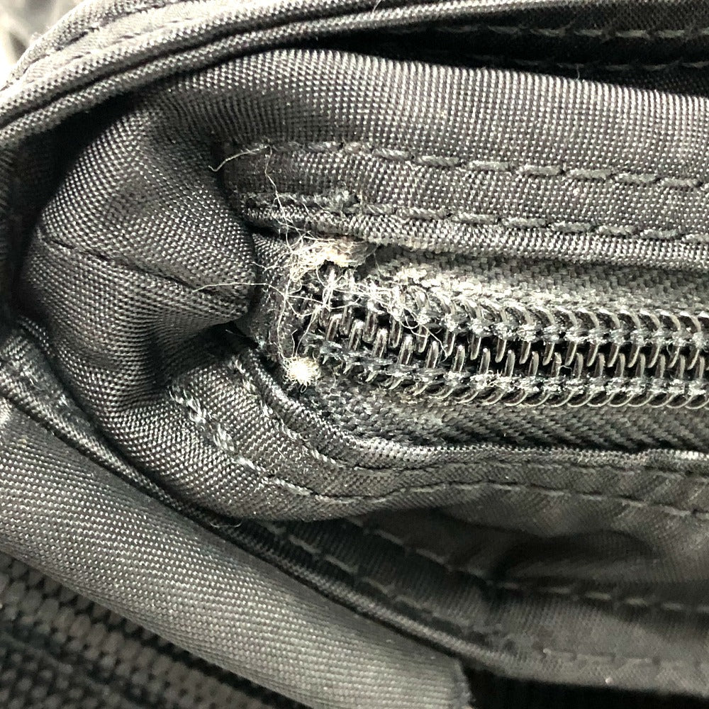 PRADA Shoulder Bag Nylon black Triangle logo Women Used