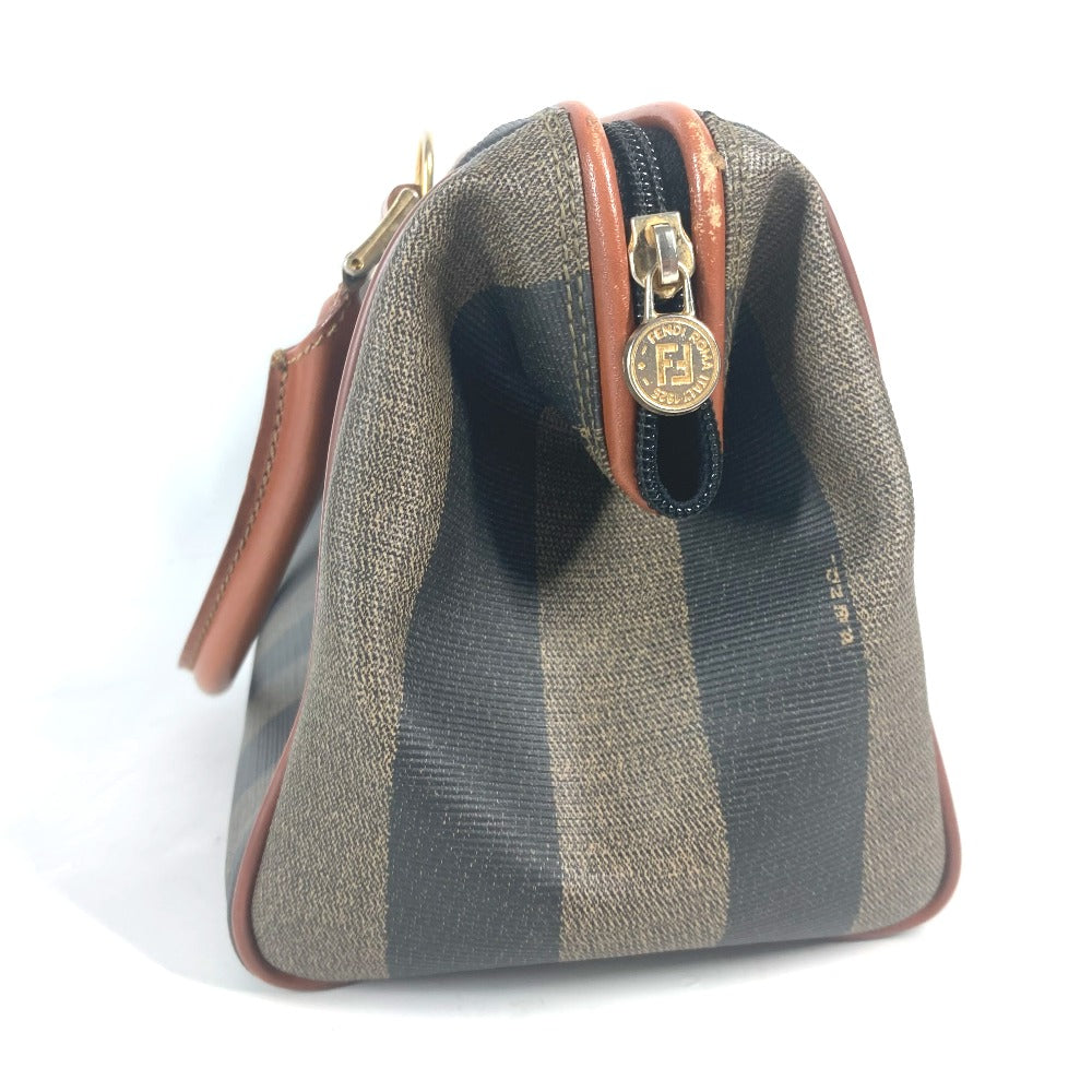 FENDI Handbag PVC / Leather green vintage Pecan Women Used