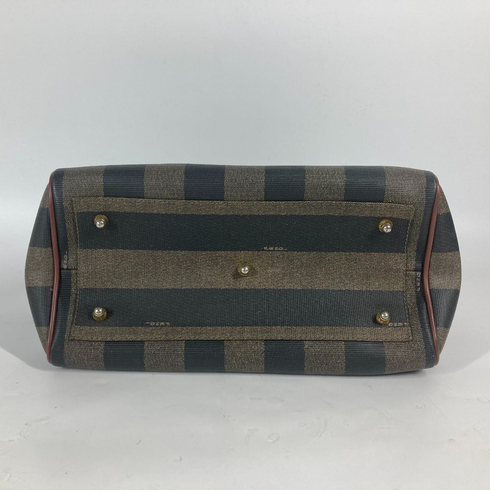 FENDI Handbag PVC / Leather green vintage Pecan Women Used