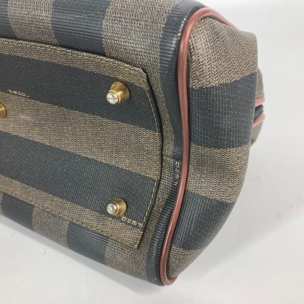 FENDI Handbag PVC / Leather green vintage Pecan Women Used