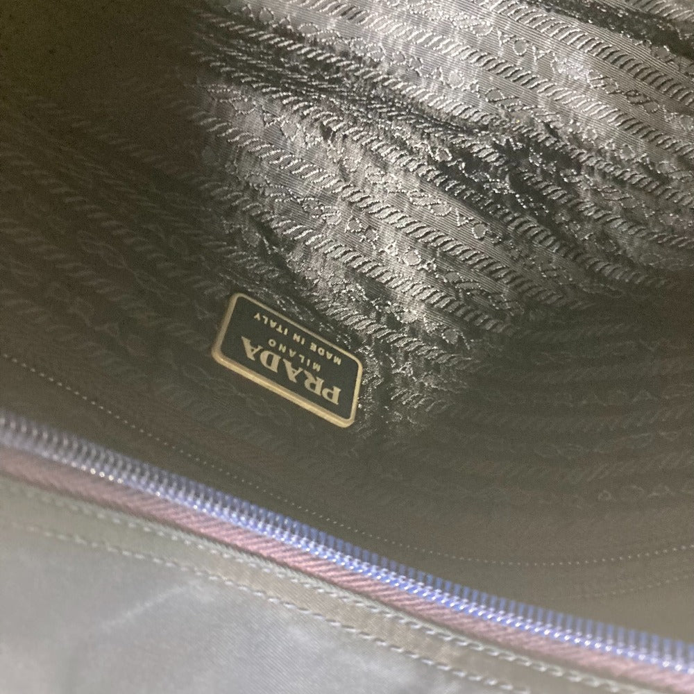 PRADA Shoulder Bag B1738 Nylon blue Triangle logo plate