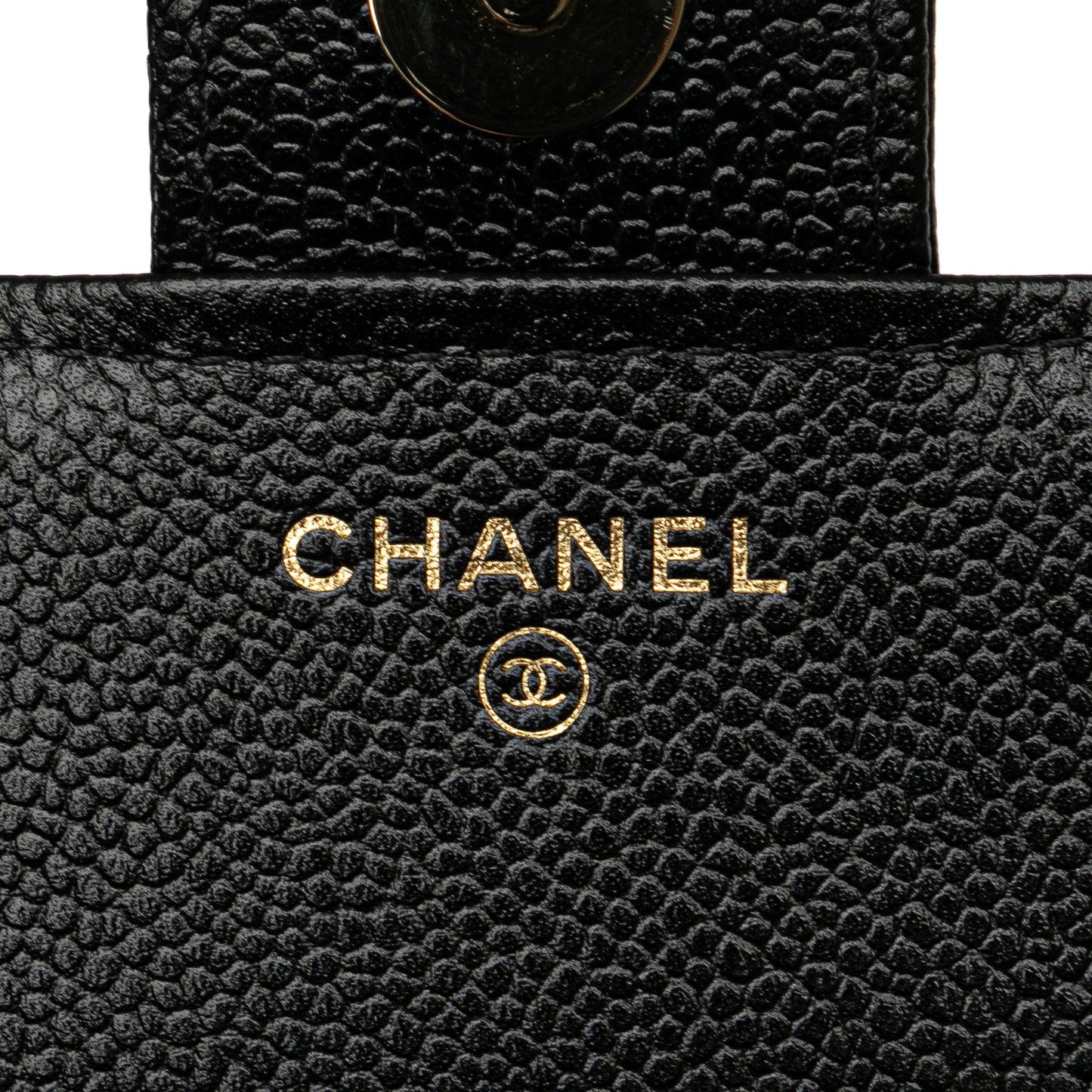 Black Chanel Nylon Graffiti Foldable Shopping Tote in Caviar Flap