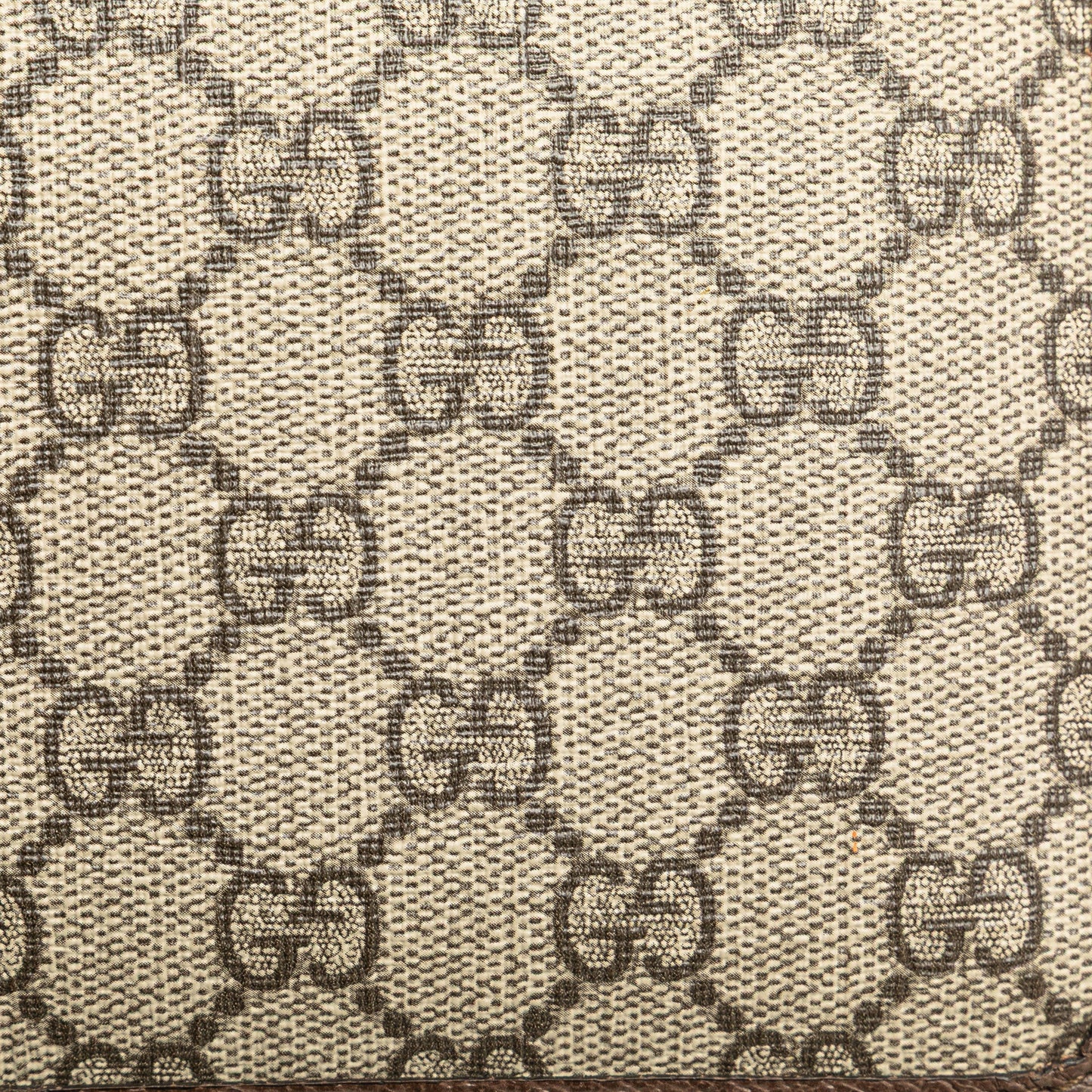 Brown Gucci GG Supreme Web Ophidia Clutch