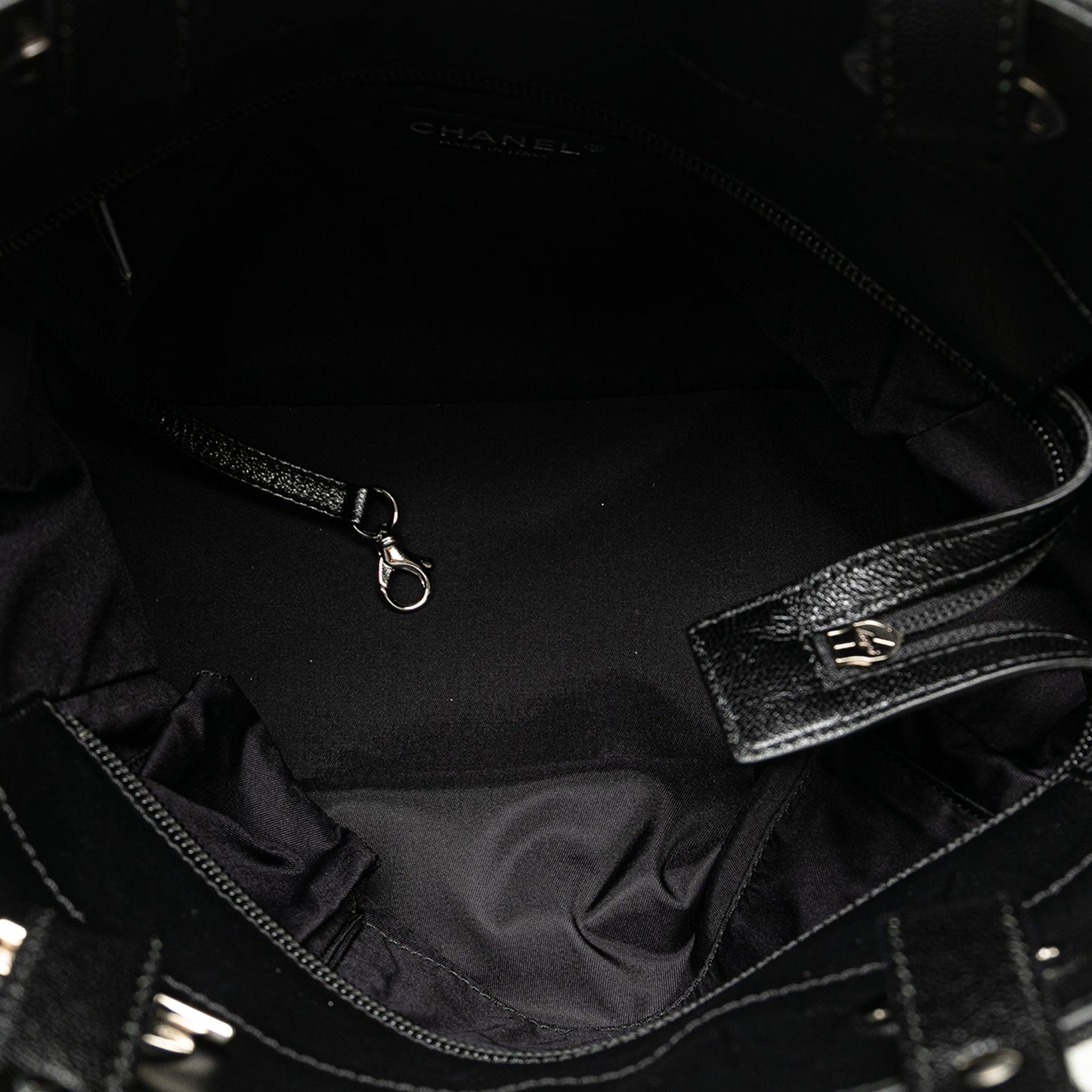 Black Chanel Small Paris-Biarritz Tote