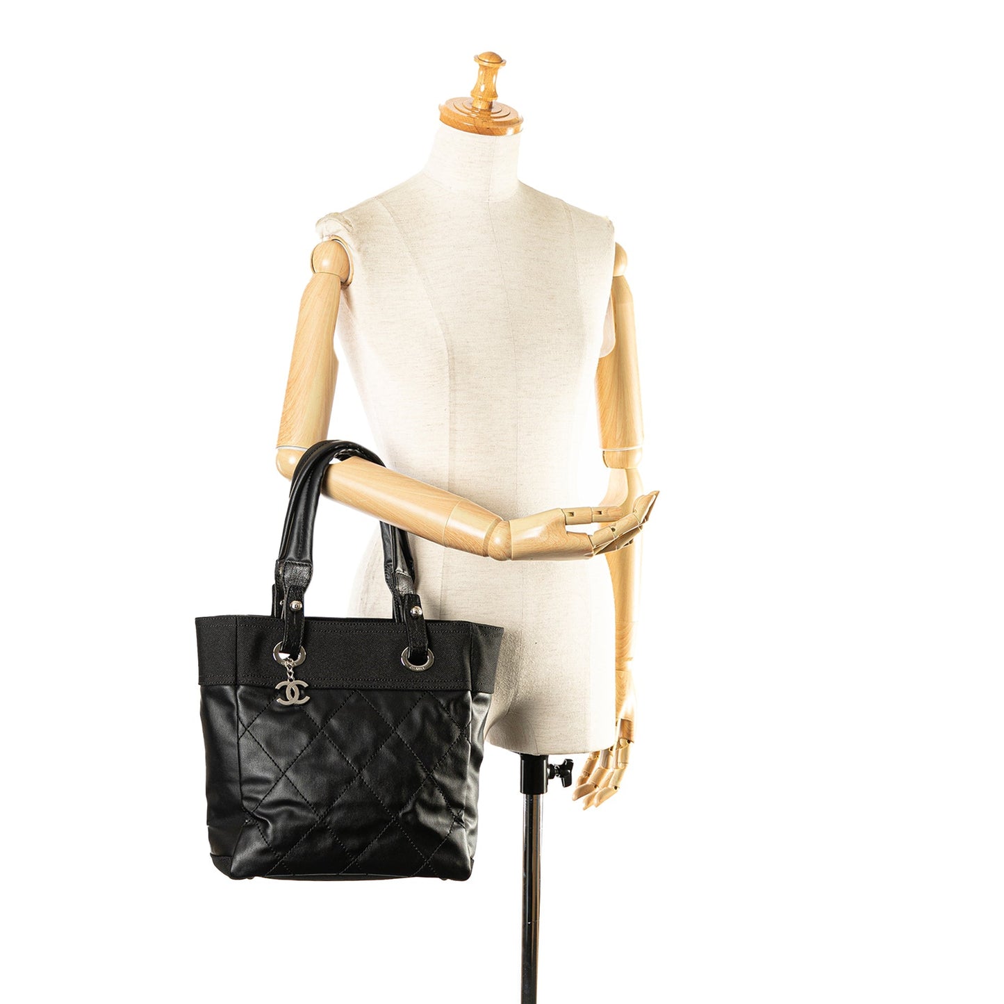 Black Chanel Small Paris-Biarritz Tote