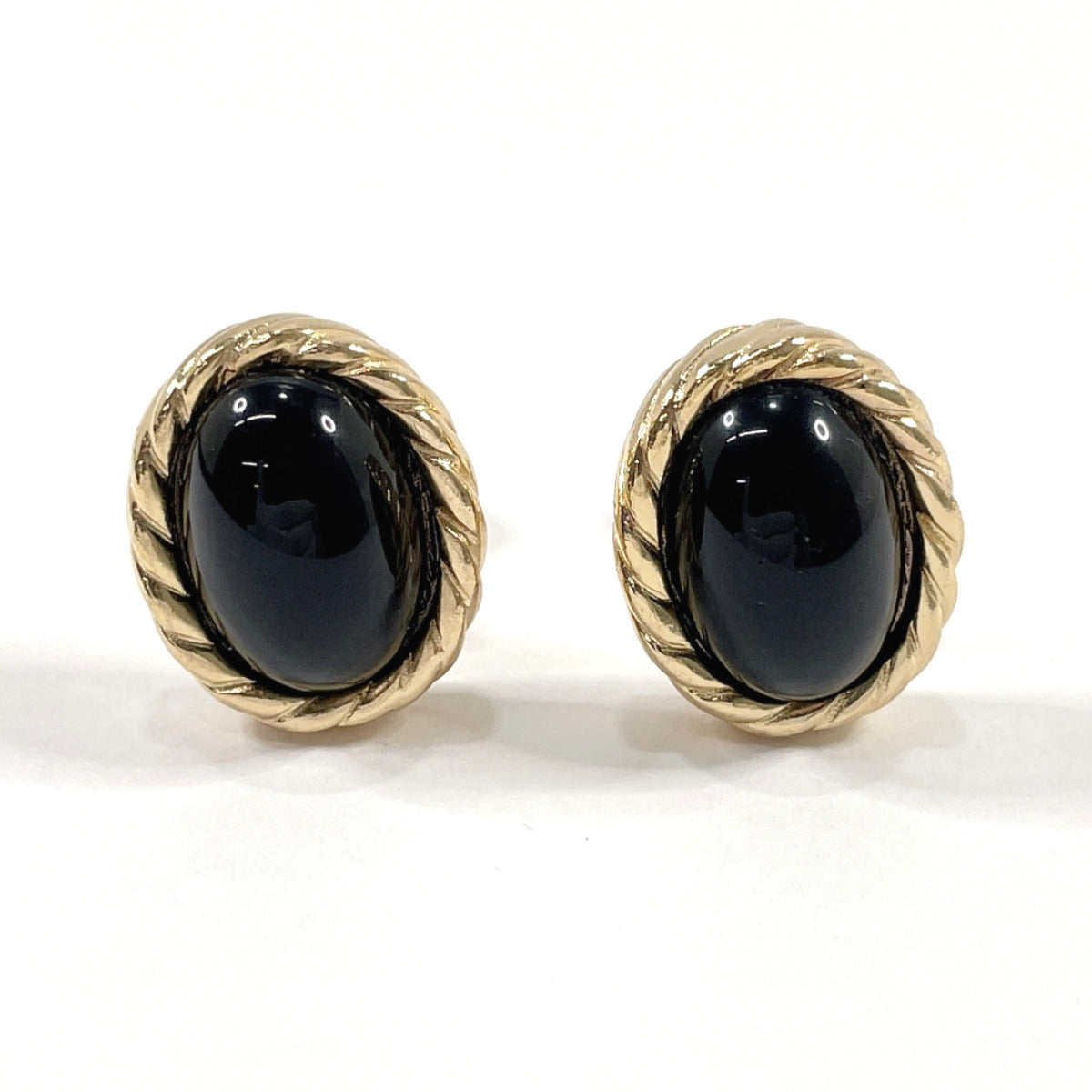 Christian Dior Earring metal gold vintage