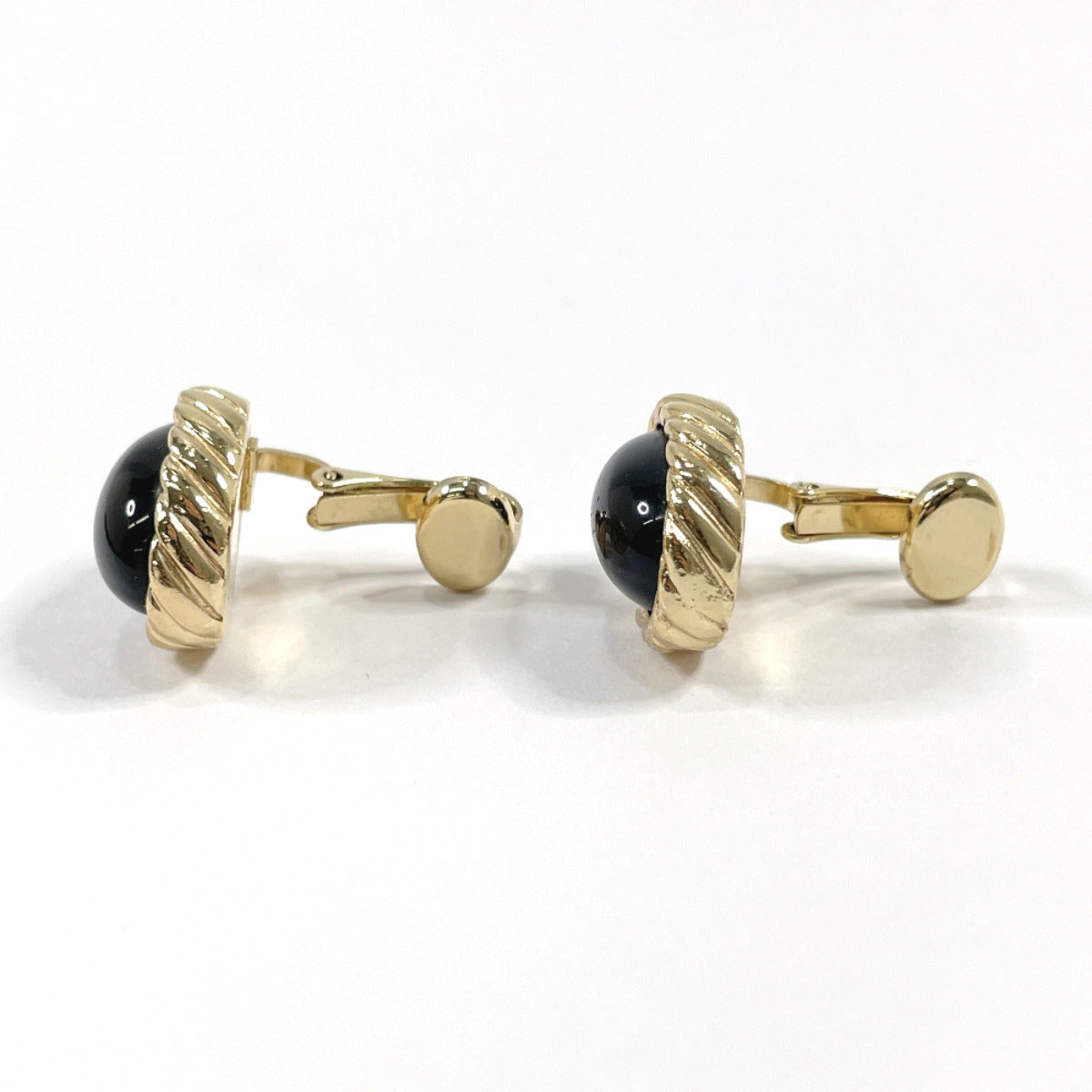 Christian Dior Earring metal gold vintage