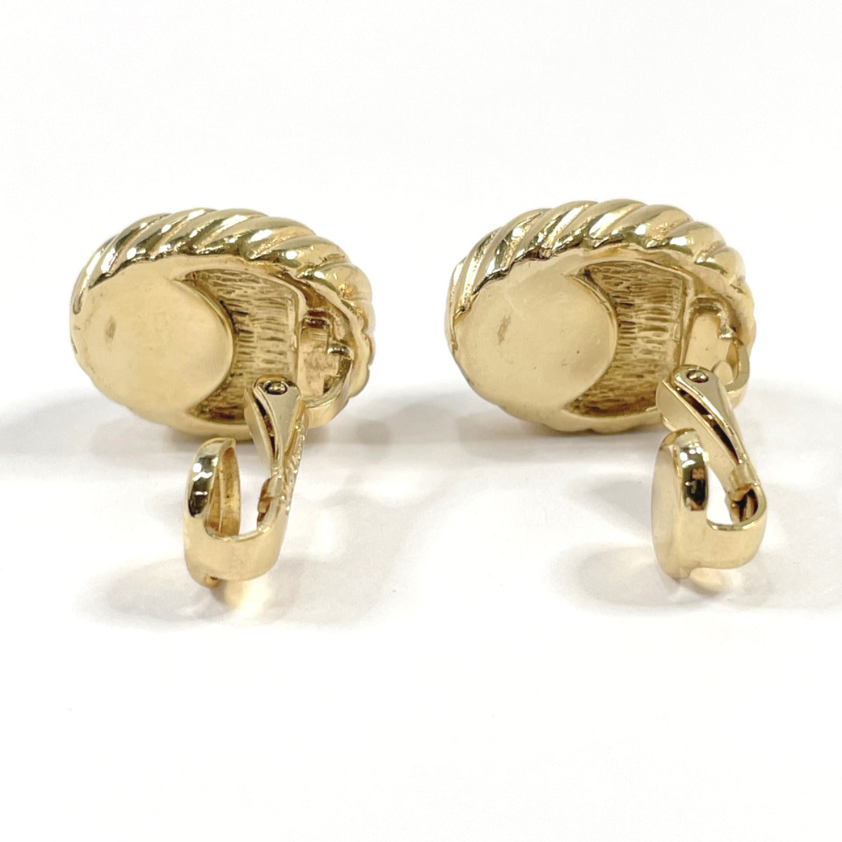 Christian Dior Earring metal gold vintage