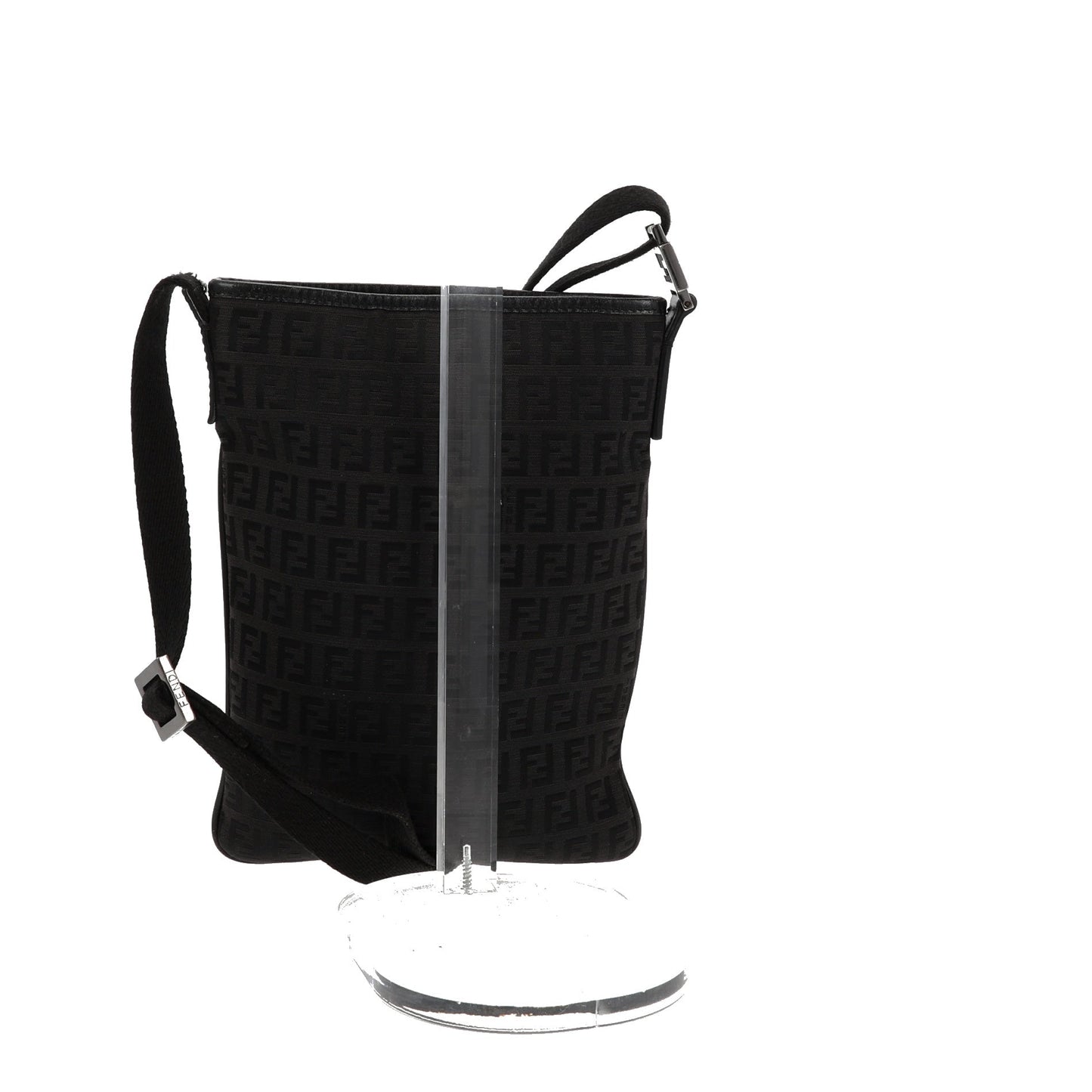 FENDI Crossbody Bag in Black Fabric