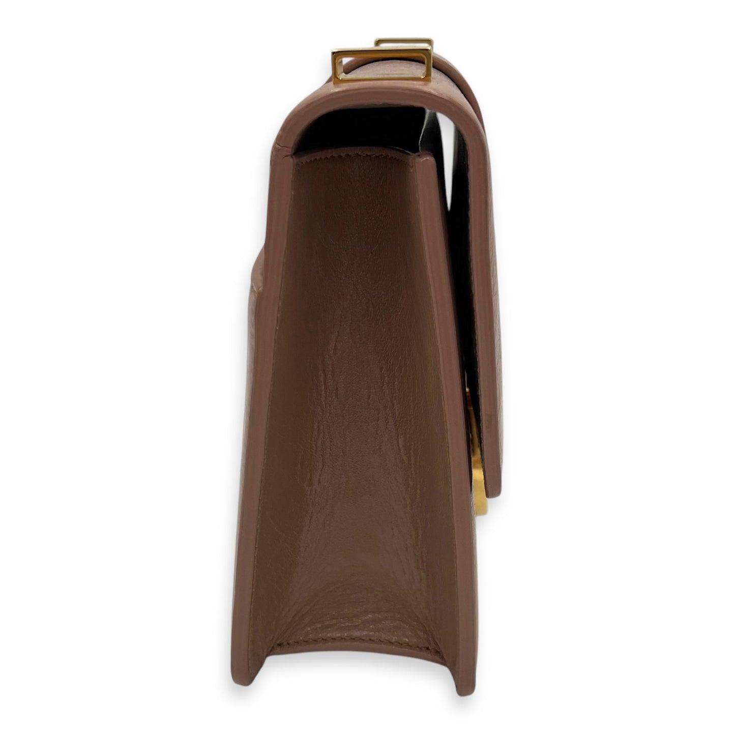 30 Montaigne Medium Shoulder bag in Calfskin, Gold Hardware