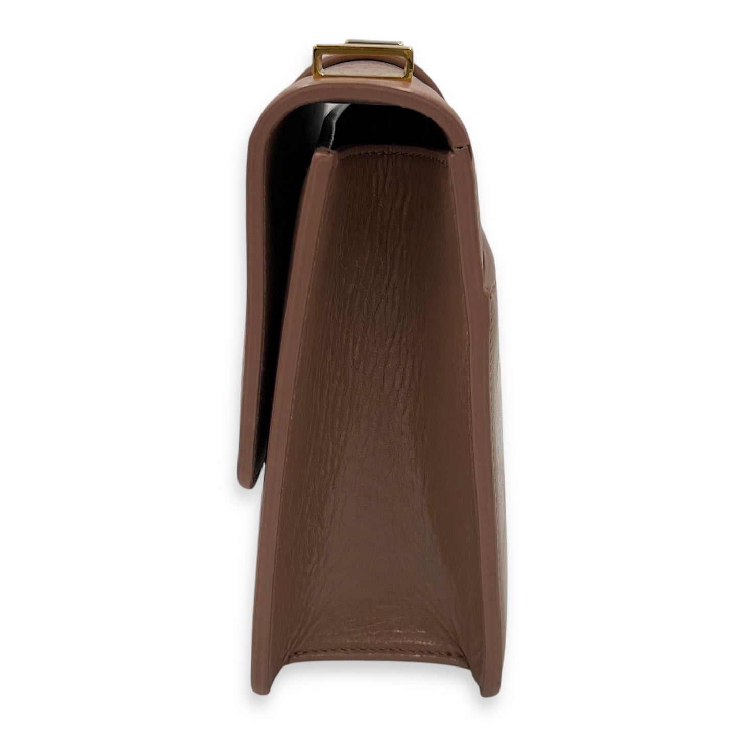 30 Montaigne Medium Shoulder bag in Calfskin, Gold Hardware