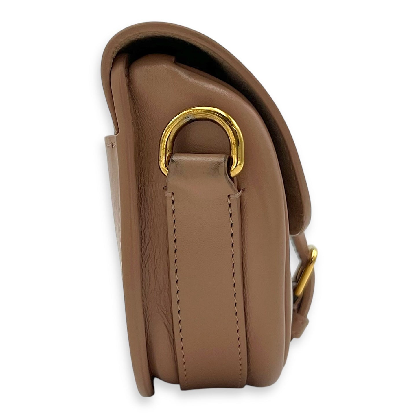 Bobby Shoulder Bag Pink in Calfskin, Gold hardware
