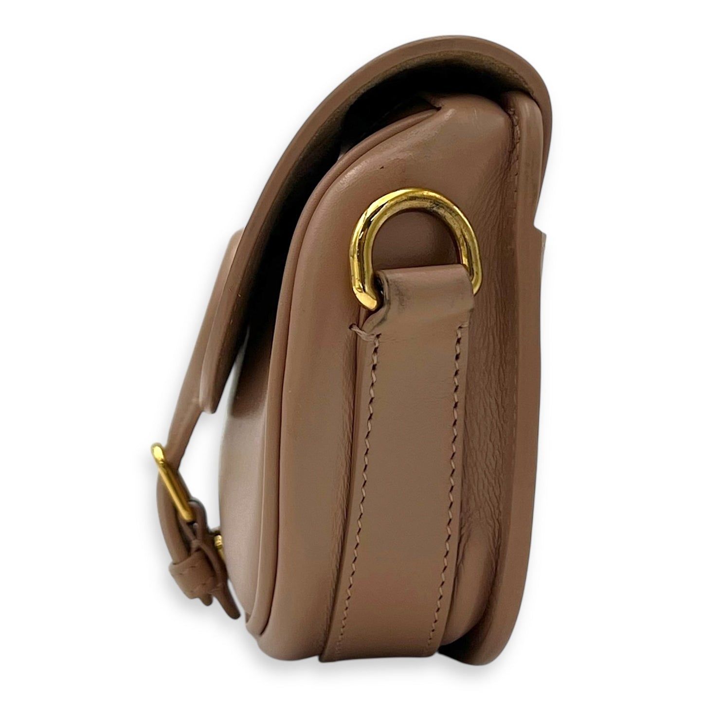 Bobby Shoulder Bag Pink in Calfskin, Gold hardware