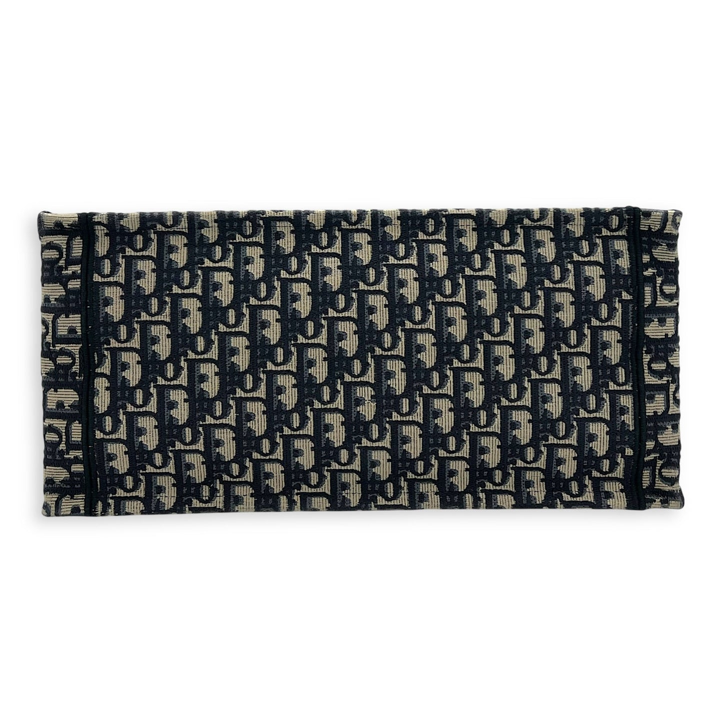 Book Tote Top Handle Bag Medium Blue in Jacquard