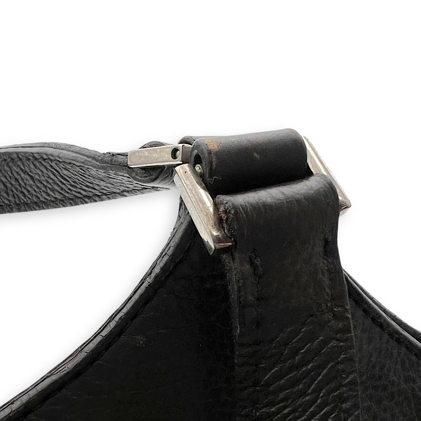 Street Chic Hobo Brown Shoulder Bag in Jacquard, Silver hardware
