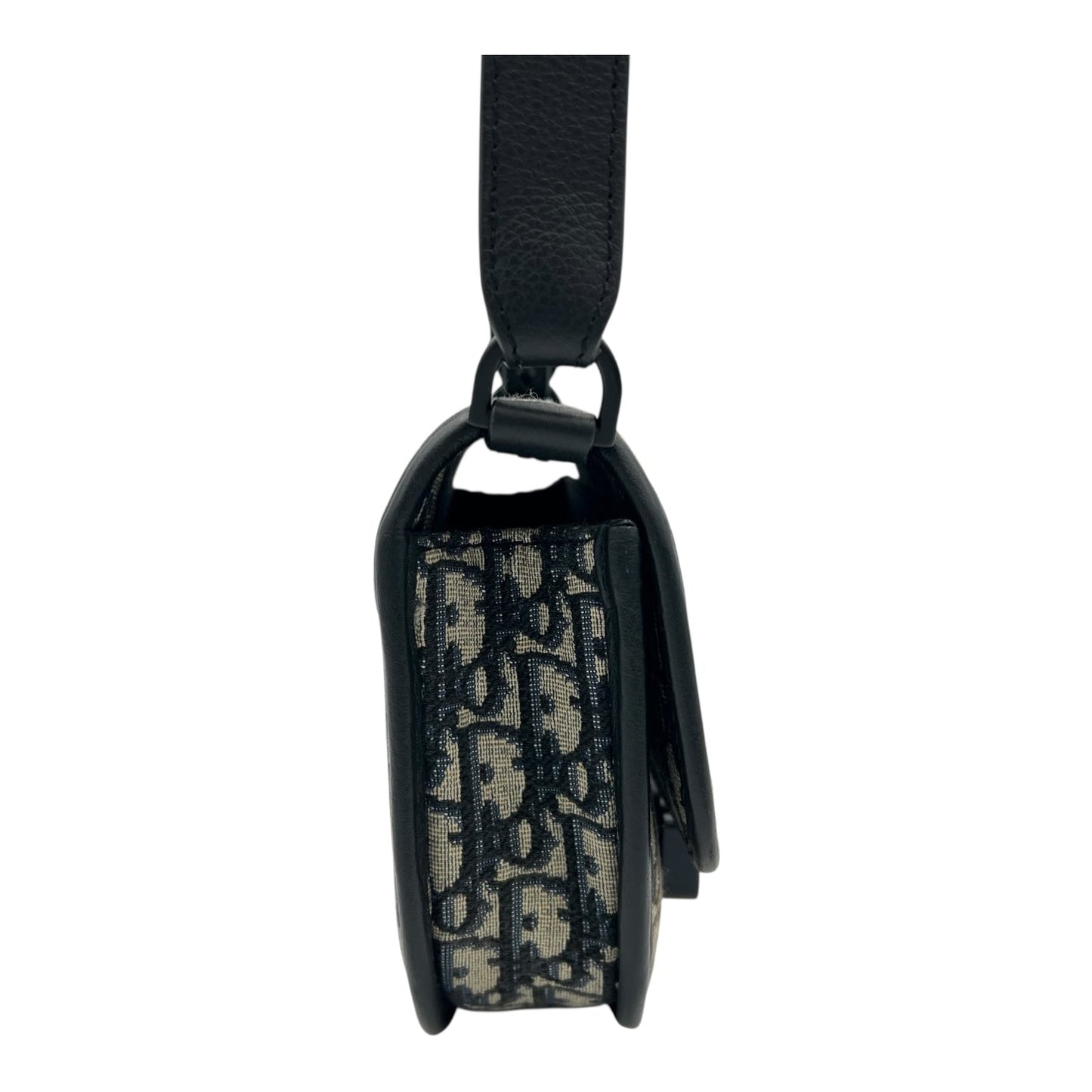 Gallop Crossbody Bag Small Blue in Canvas, Black hardware