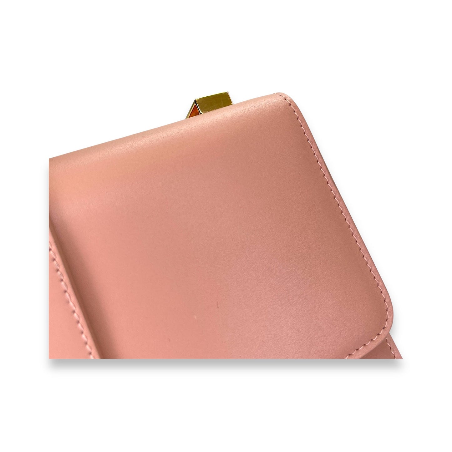30 Montaigne Medium Pink Crossbody Bag in Calfskin, Gold hardware