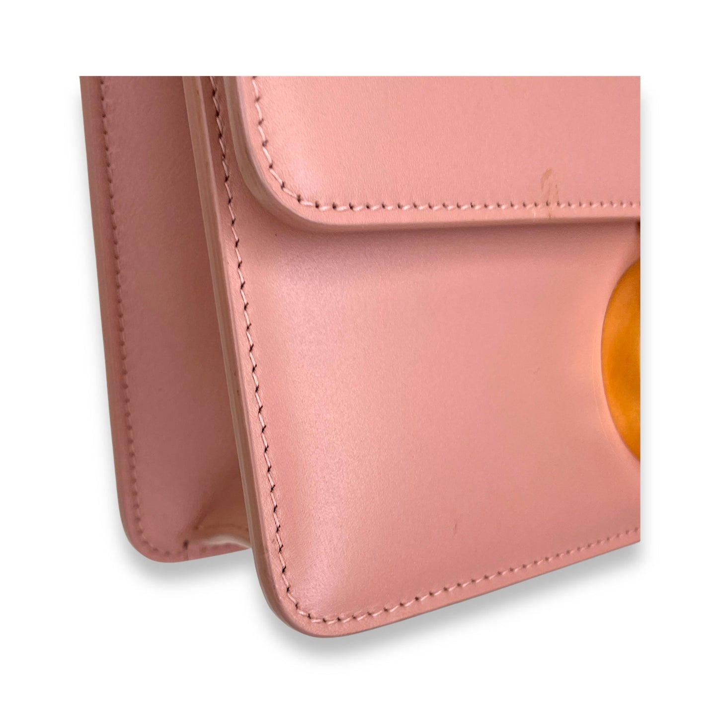 30 Montaigne Medium Pink Crossbody Bag in Calfskin, Gold hardware