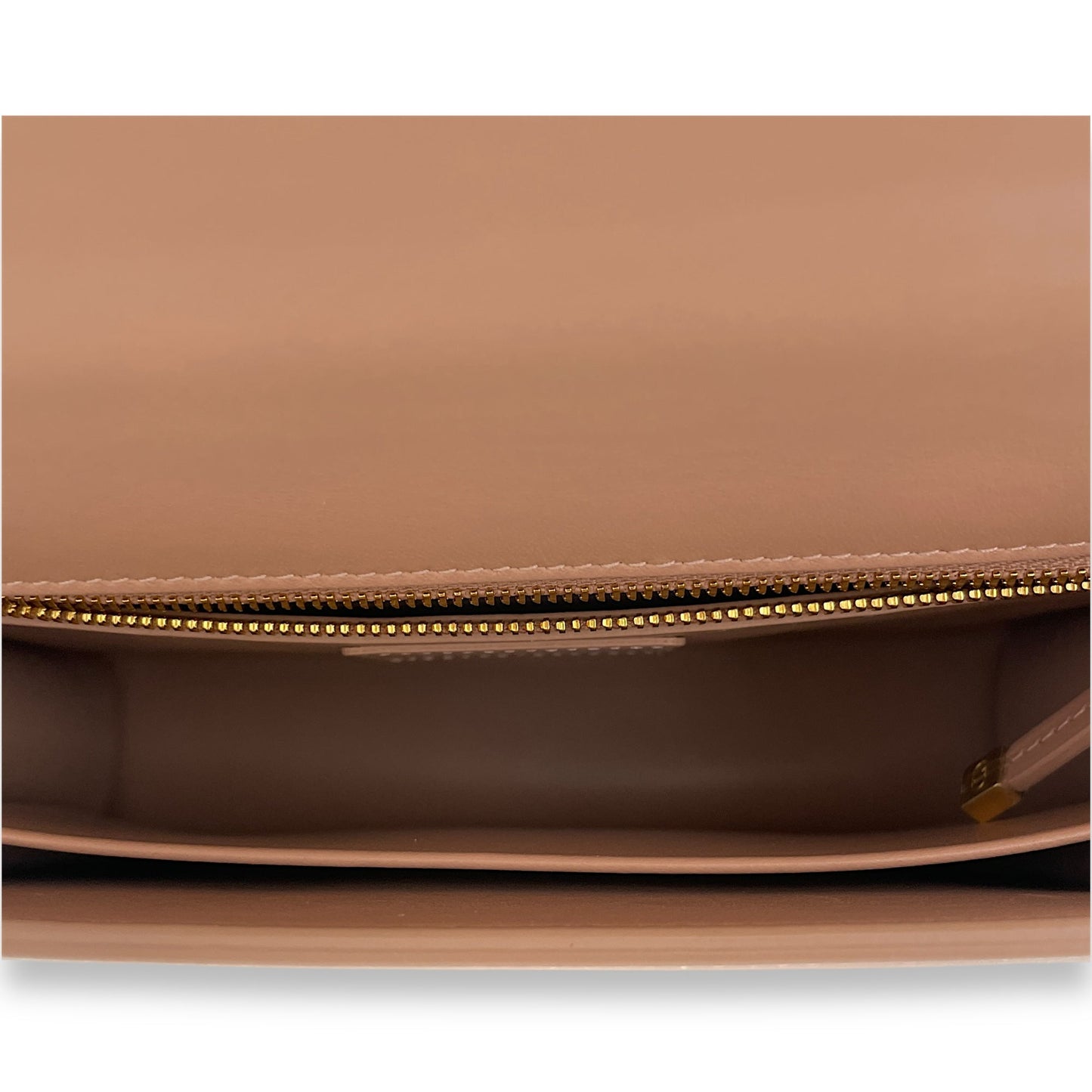 30 Montaigne Medium Pink Crossbody Bag in Calfskin, Gold hardware