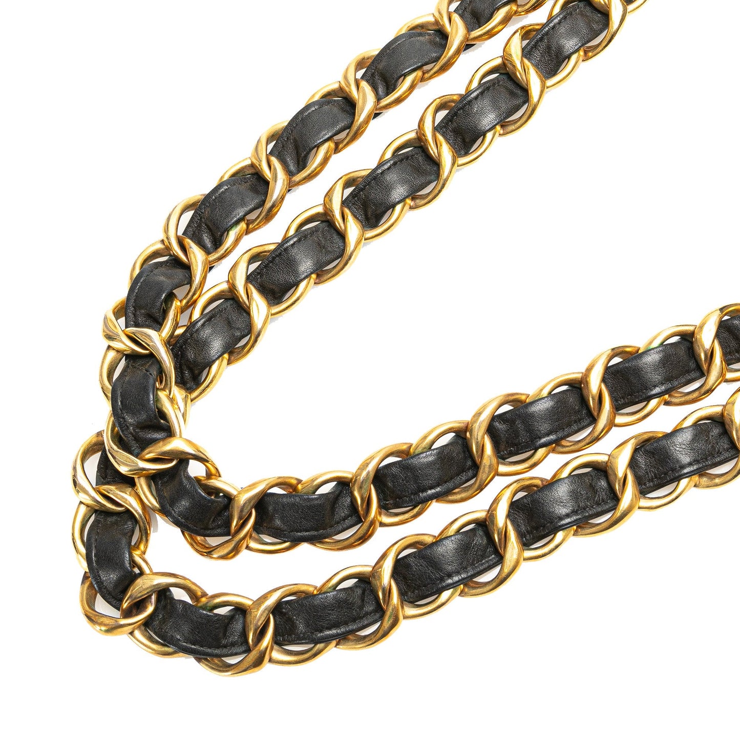 Black Chanel CC Lambskin Chain Tote