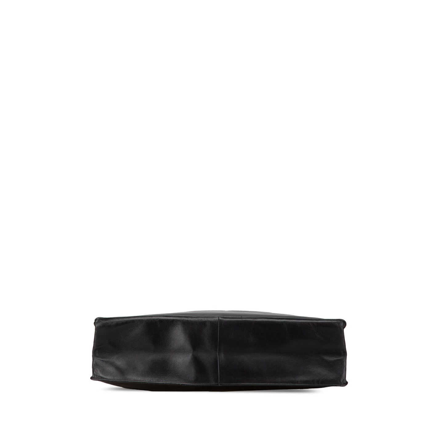 Black Chanel CC Lambskin Chain Tote