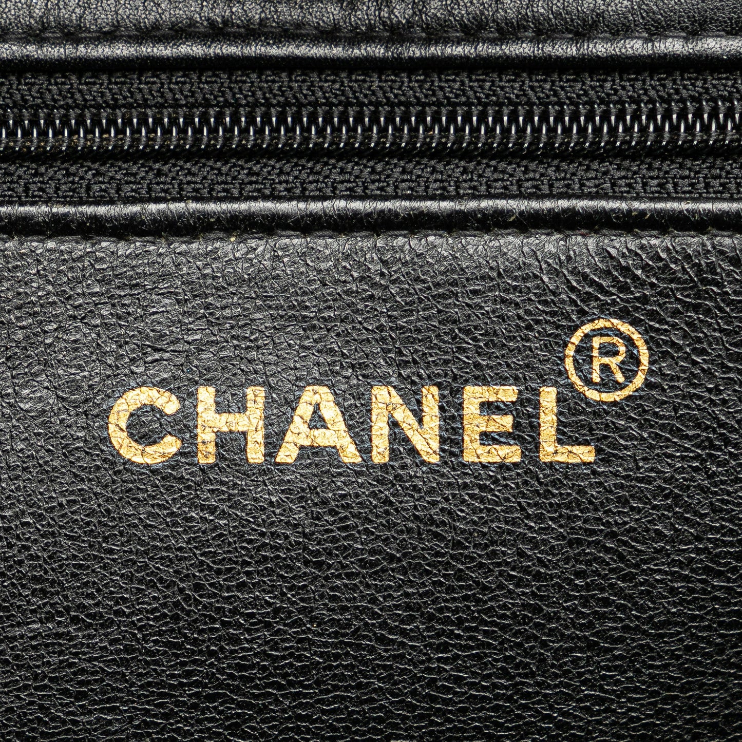 Black Chanel CC Lambskin Chain Tote