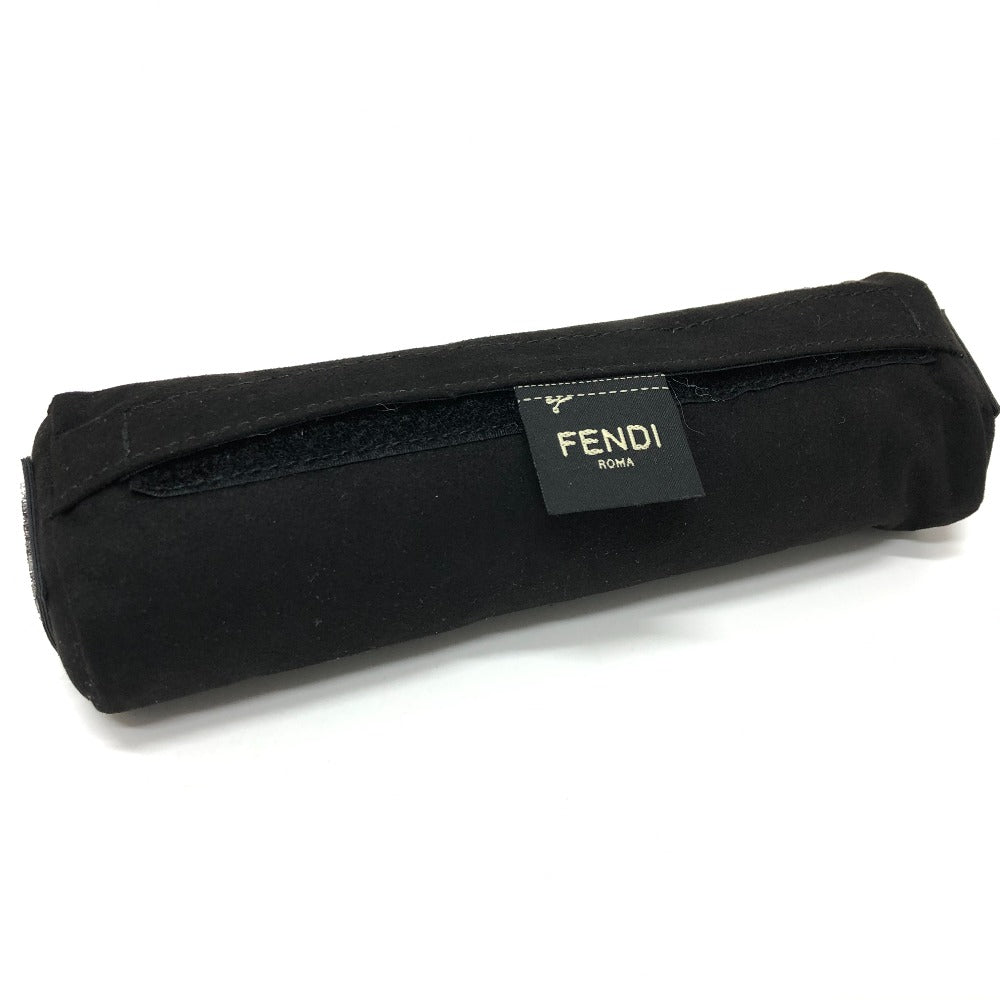 FENDI Accessory pouch 7AS073 leather yellow Watch case Watch case Women Used