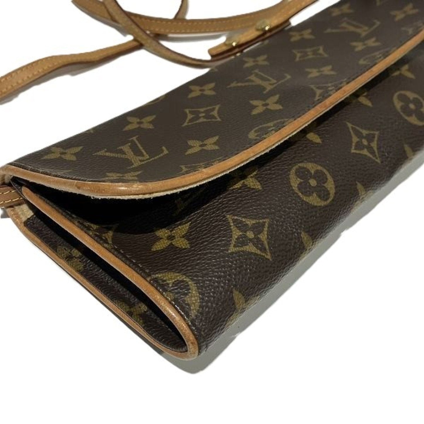 Canvas Twin Clutch in Good Condition