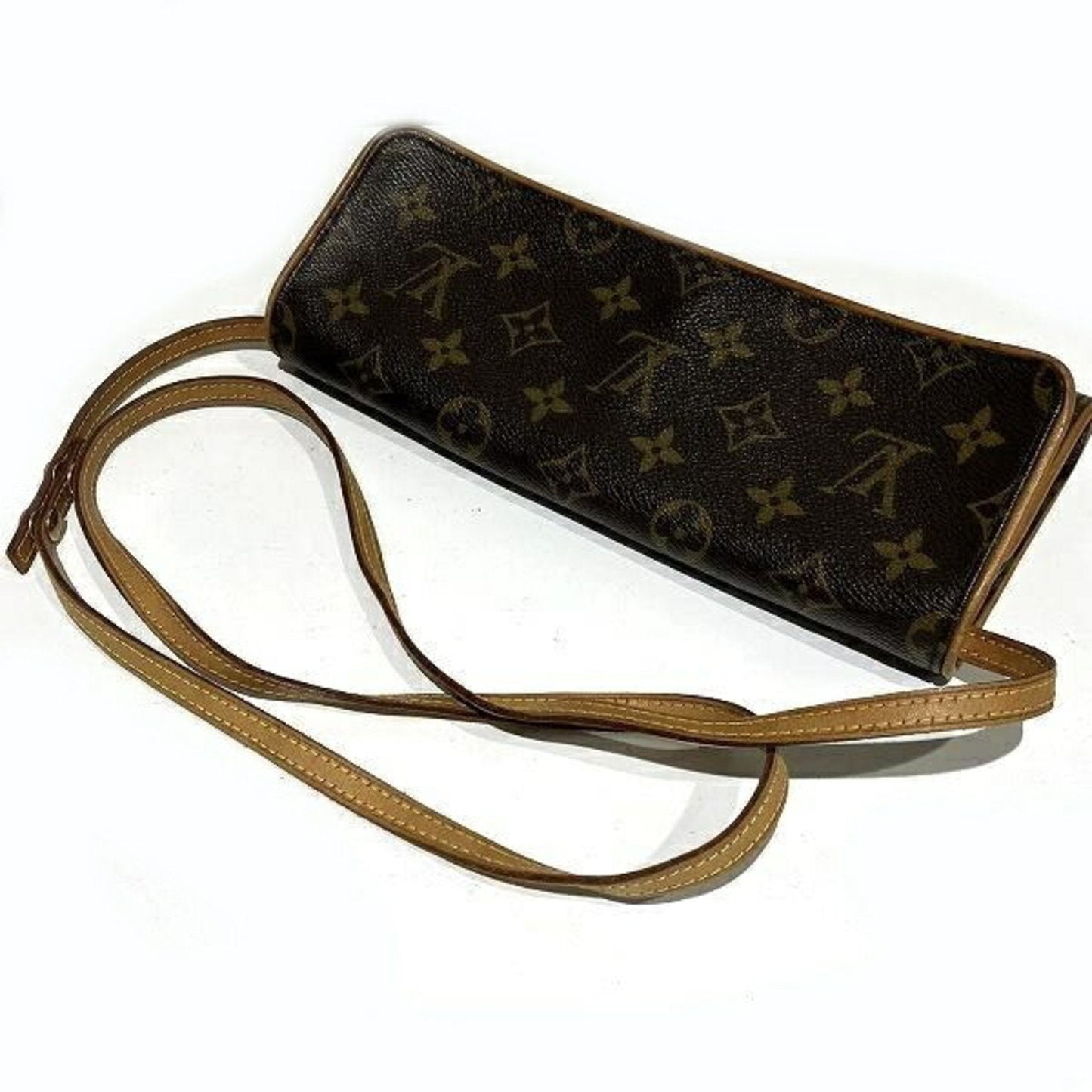 Canvas Twin Clutch in Good Condition