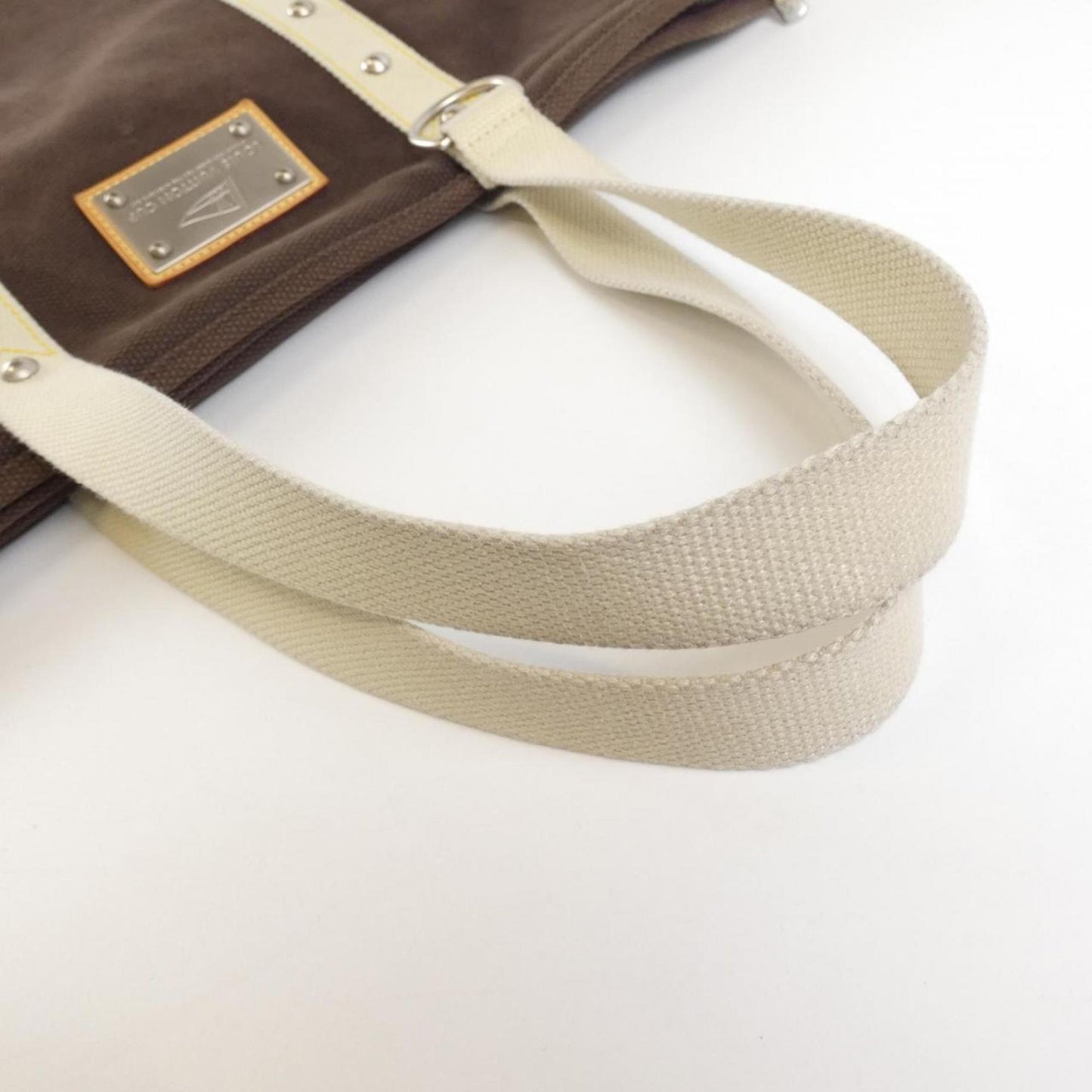 Canvas Tote Bag with Minor Stains and Scuffs