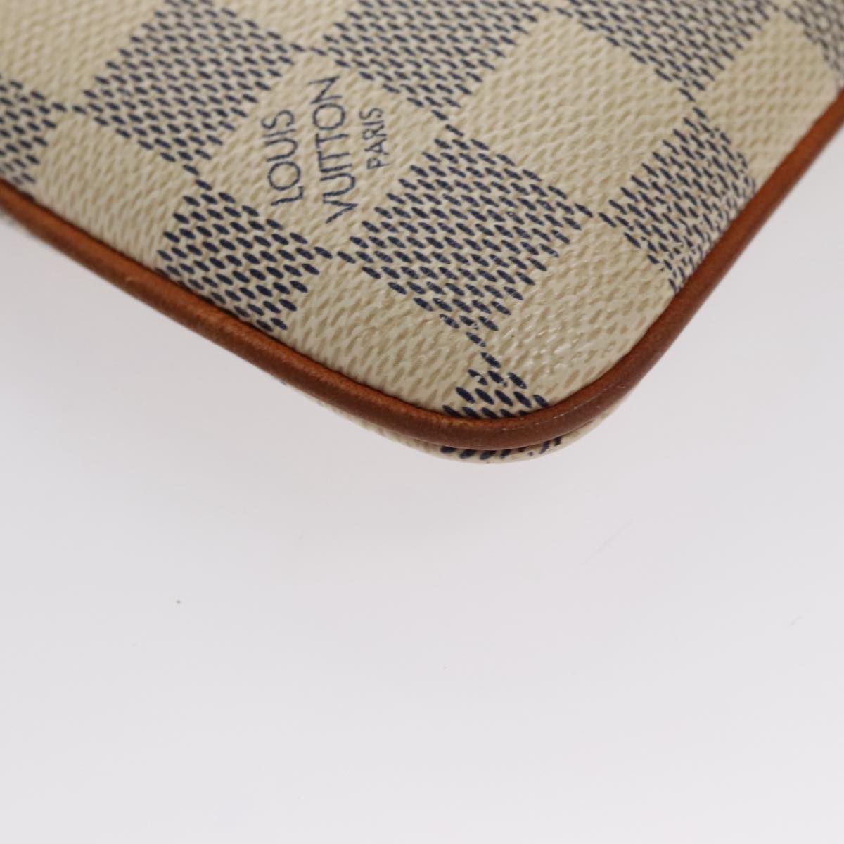 Canvas Clutch Bag with Slight Wear and Storage Odor