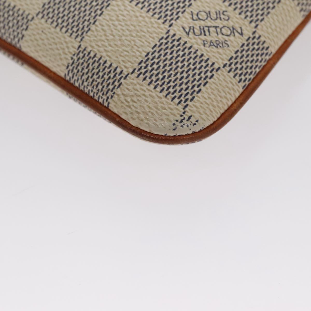 Canvas Clutch Bag with Slight Wear and Storage Odor