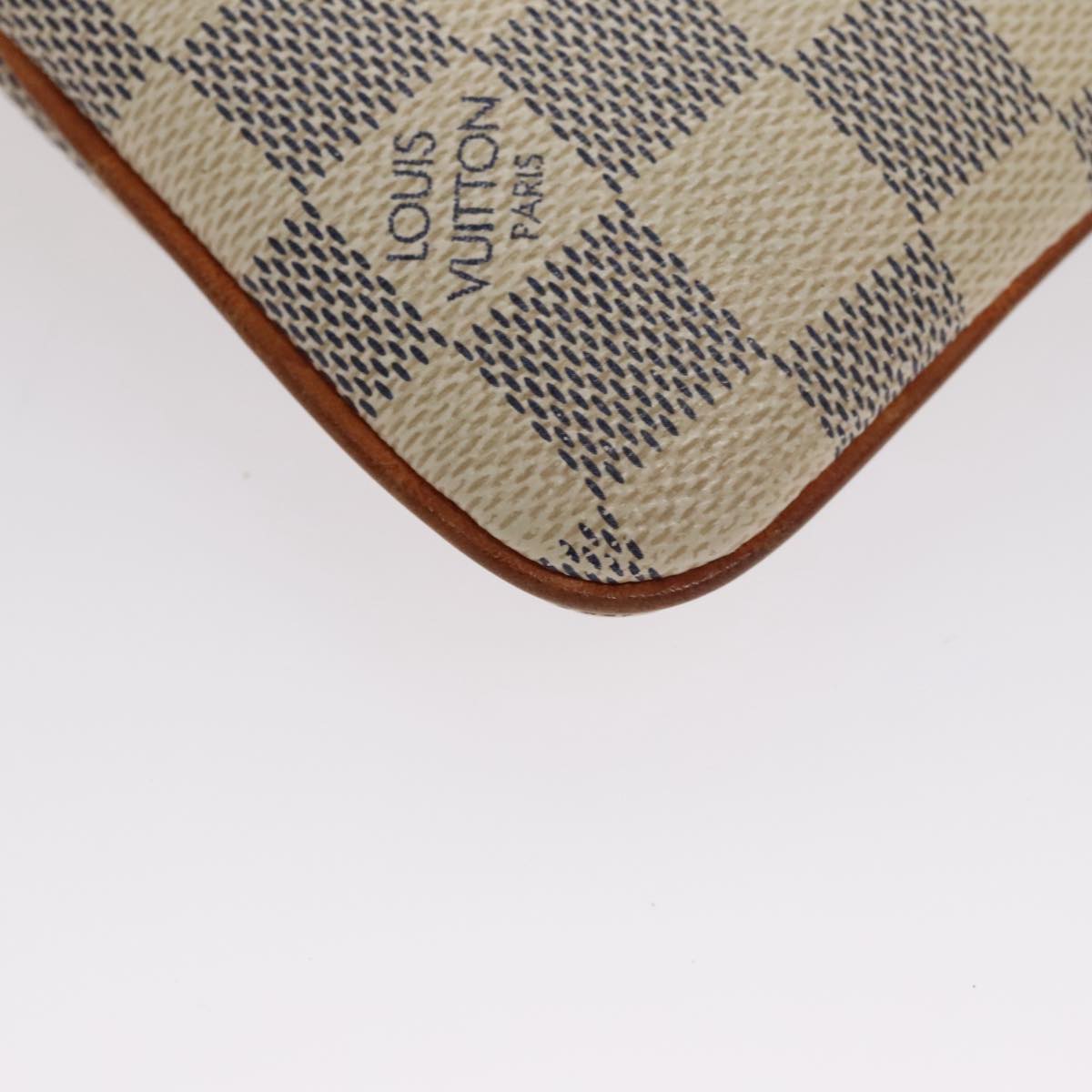 Canvas Clutch Bag with Slight Wear and Storage Odor