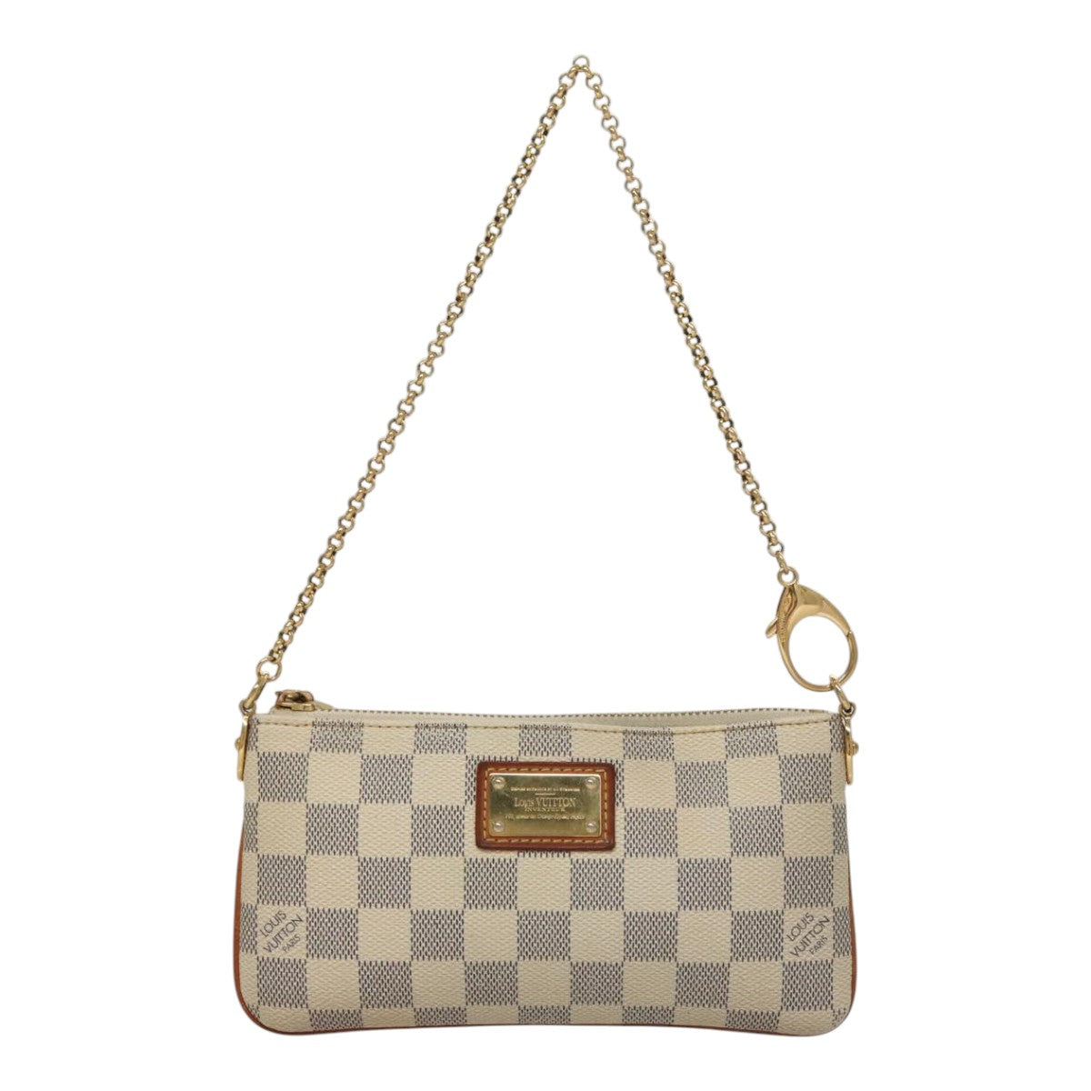 Canvas Clutch Bag with Slight Wear and Storage Odor