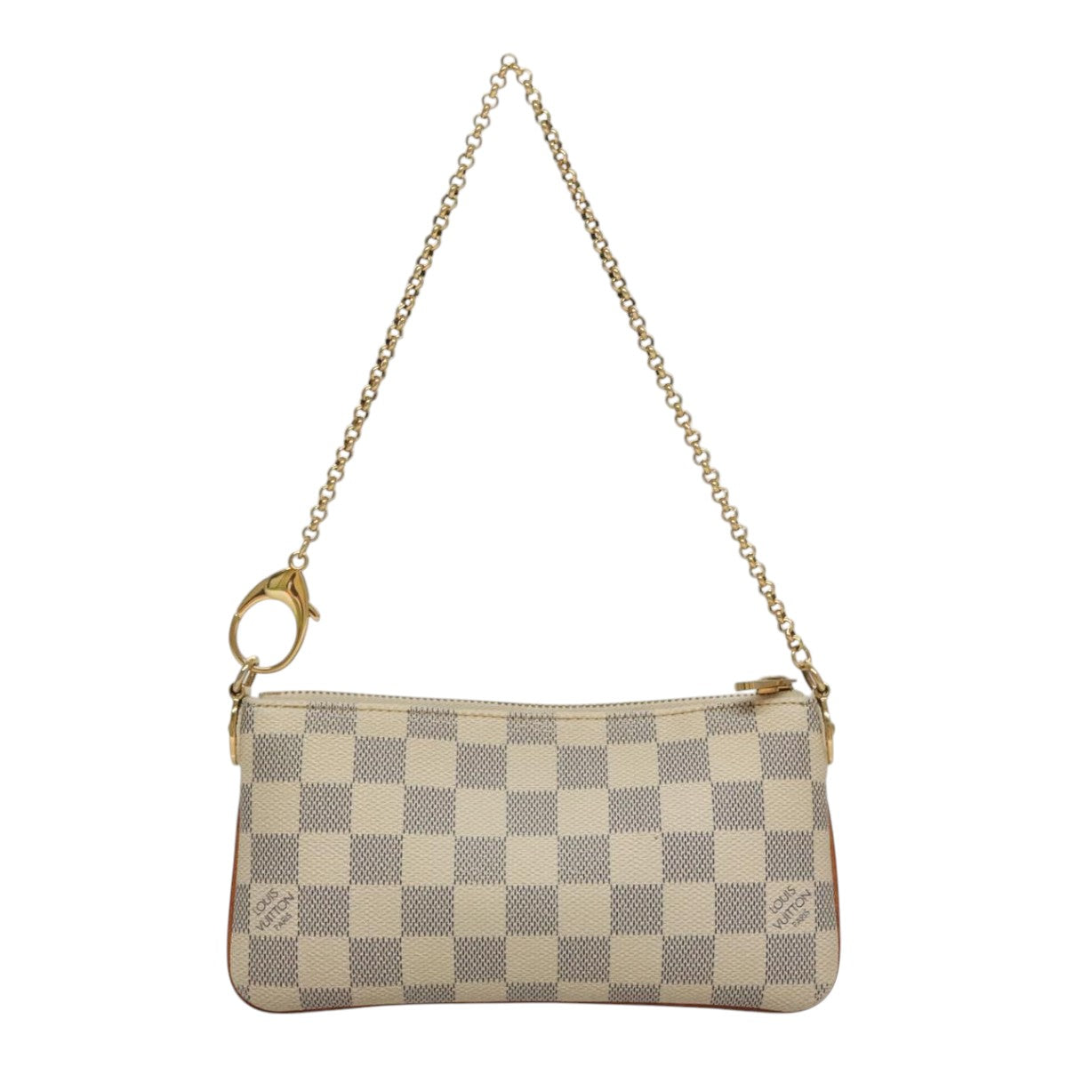 Canvas Clutch Bag with Slight Wear and Storage Odor