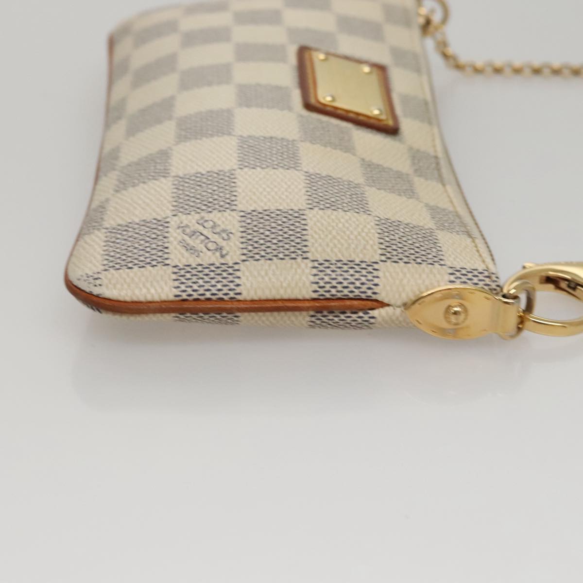 Canvas Clutch Bag with Slight Wear and Storage Odor
