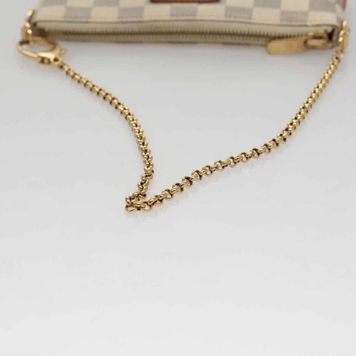 Canvas Clutch Bag with Slight Wear and Storage Odor