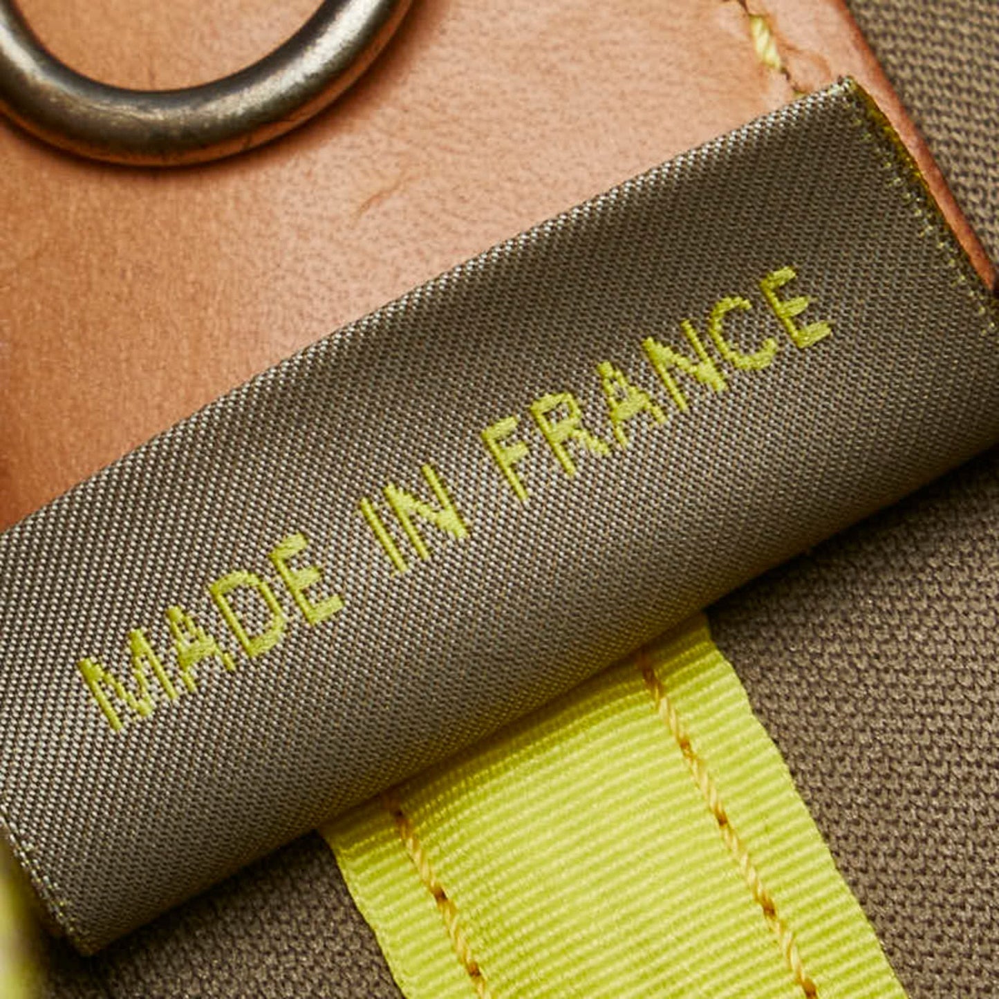 Canvas Tote Bag with Slight Scratches and Rubbed Corners